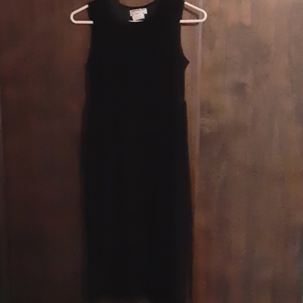 Disorderly Kids: sleeveless black velour maxi dress